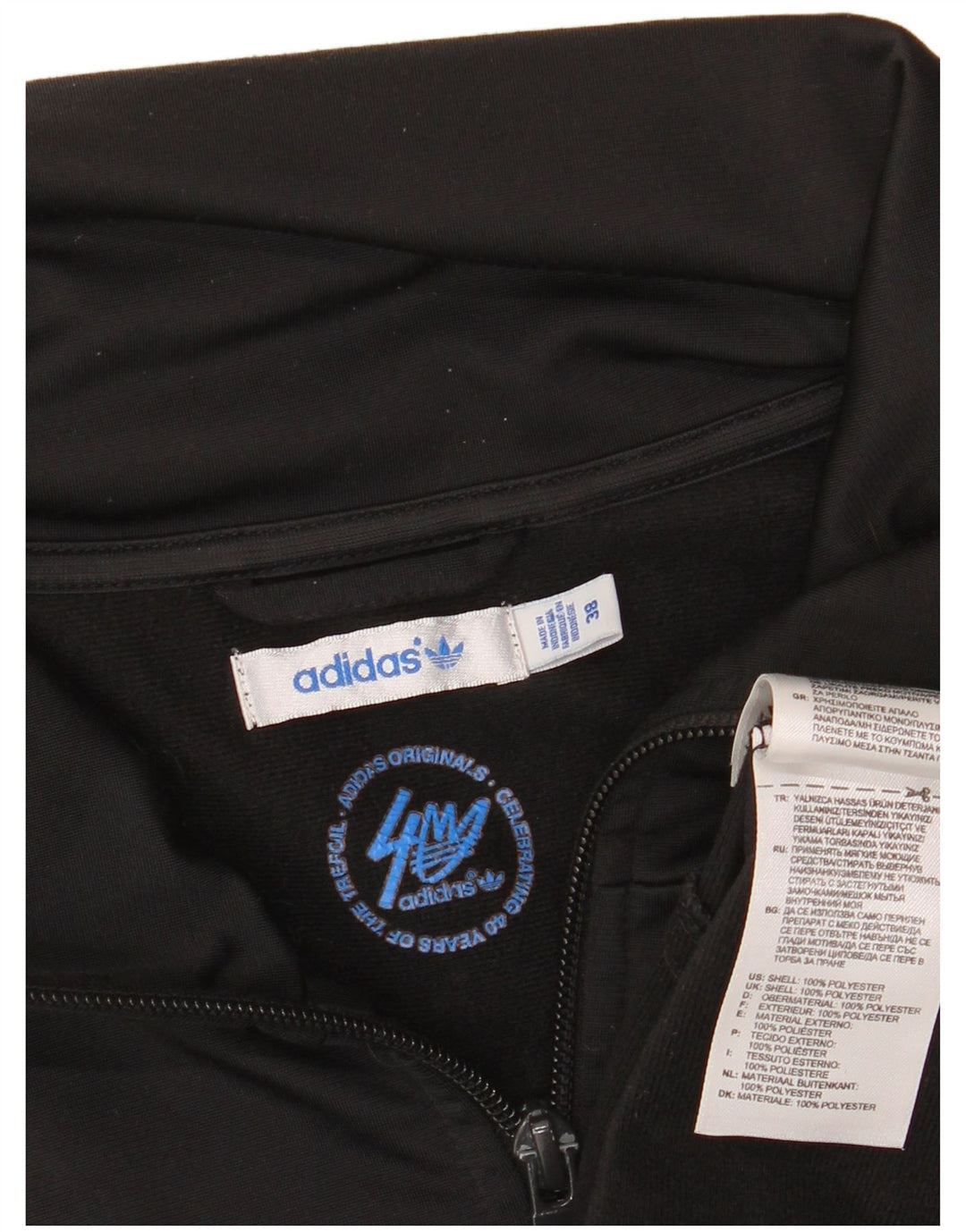 ADIDAS Træningsdragt til kvinder EU 38 Medium Sort Polyester