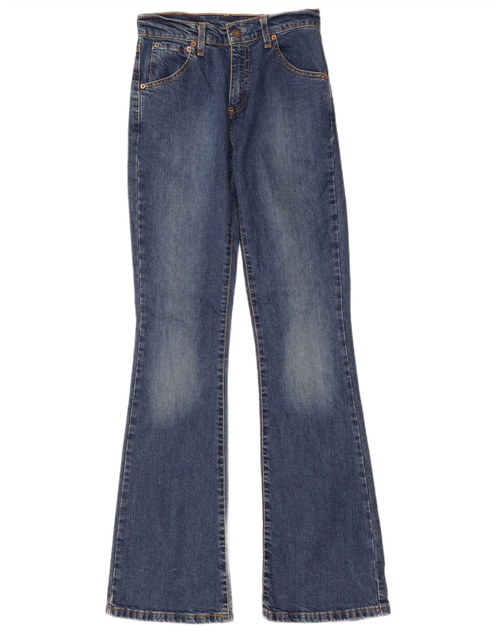 LEVI'S Dame 525 Bootcut Jeans W26 L34 Blå Bomuld