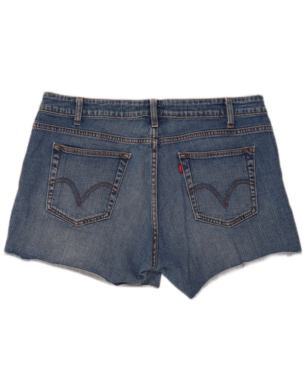 LEVI'S denimshorts til kvinder W36 XL Blå