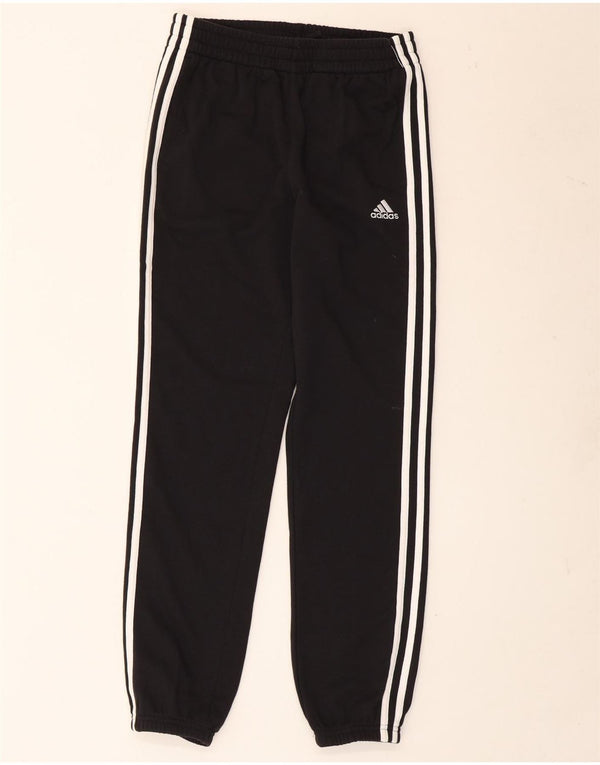 Adidas Dame træningsdragt Bukser Joggers UK 14 Large Black Bomuld