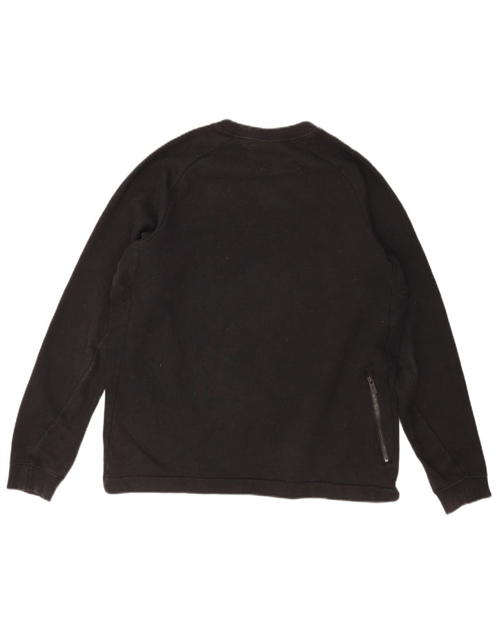 Nike Herre sweatshirt Jumper Medium Sort Bomuld