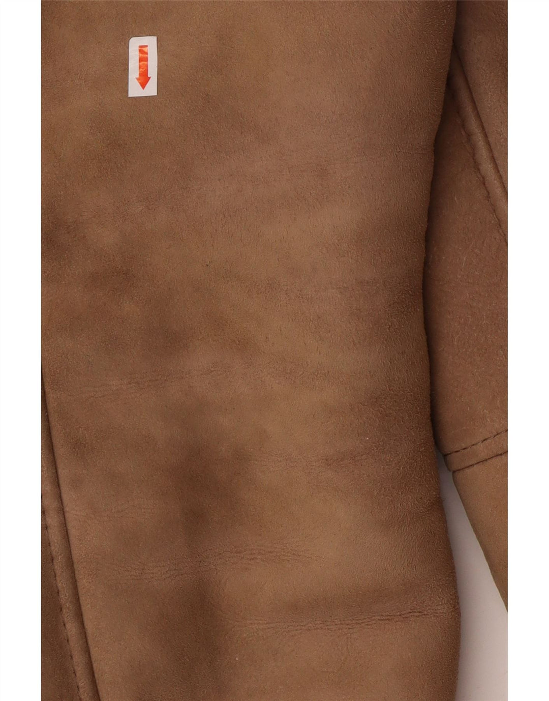 VINTAGE Herre Shearling Jacket IT 50 Large Brown Shearling