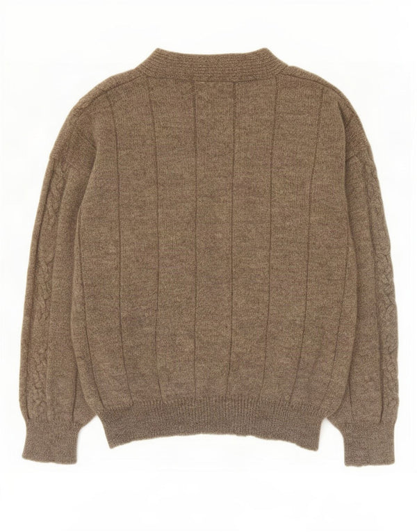 Cacharel Herre V-hals sweater Medium Grå