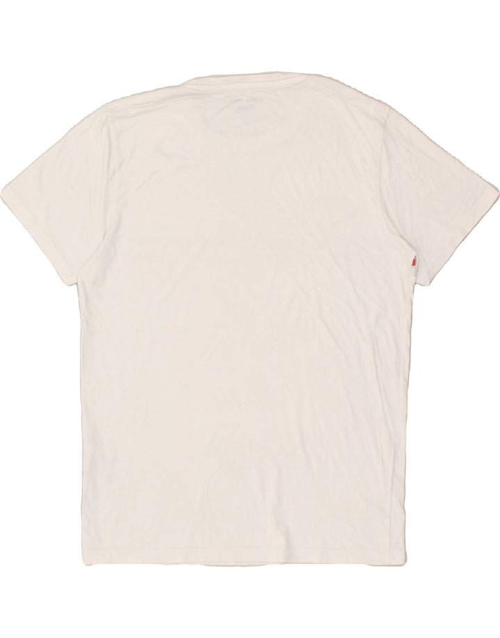 JACK & JONES Mens Regular Fit T-Shirt Top Large White Cotton | Vintage Jack & Jones | Thrift | Second-Hand Jack & Jones | Used Clothing | Messina Hembry 