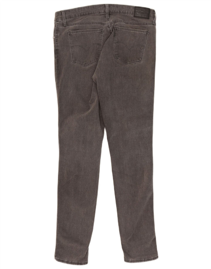 Levi's Dame 711 Skinny Jeans W30 L32 Grå Bomuld