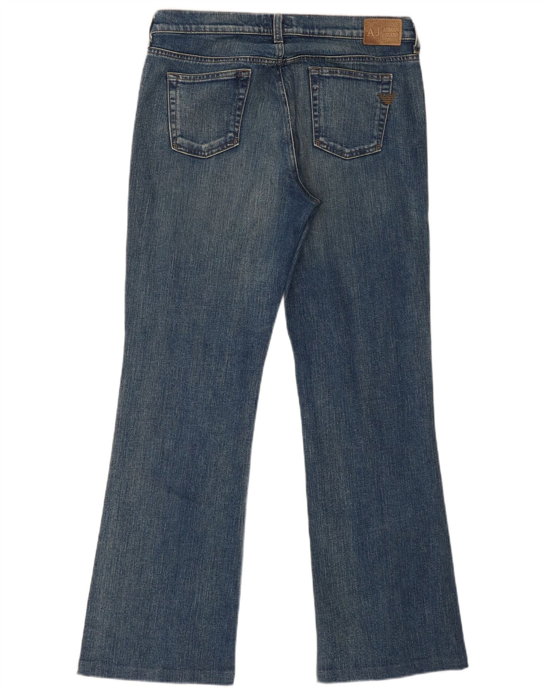 Armani Dame Indigo Bootcut Jeans W32 L30 Blå