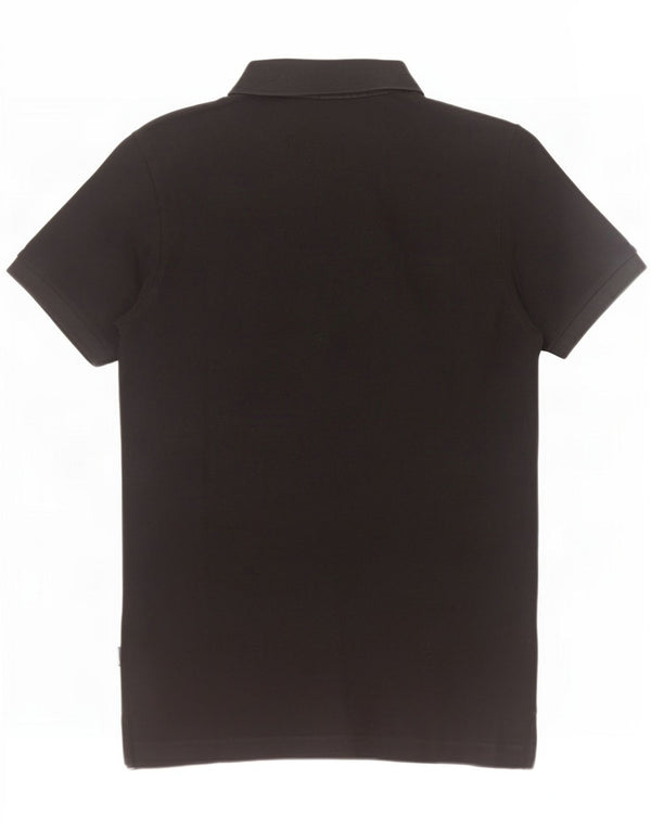 Superdry Polo shirt til mænd, medium sort bomuld