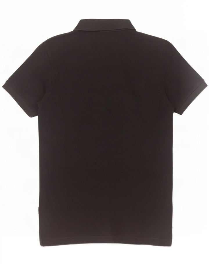 Superdry Polo shirt til mænd, medium sort bomuld