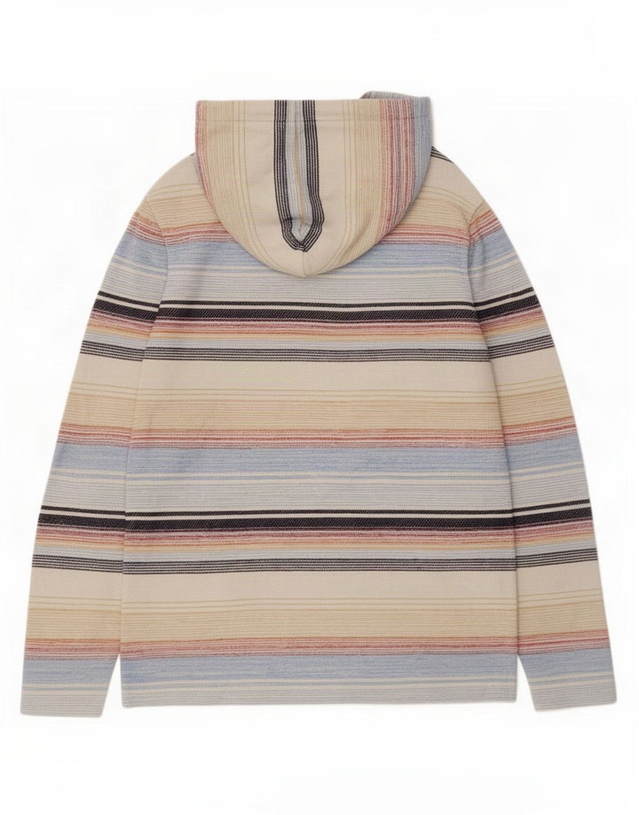 Fat Face Herre Hooded Top Langærmet Medium Flerfarvet Stribet Bomuld