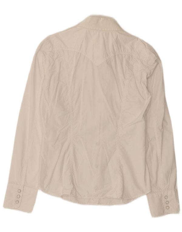 Gas Womens Shirt UK 14 Large White