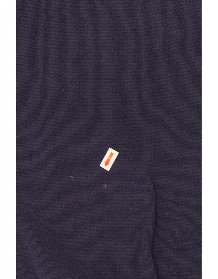 Marks & Spencer Herre Regular Fit V-hals sweater Stor marineblå