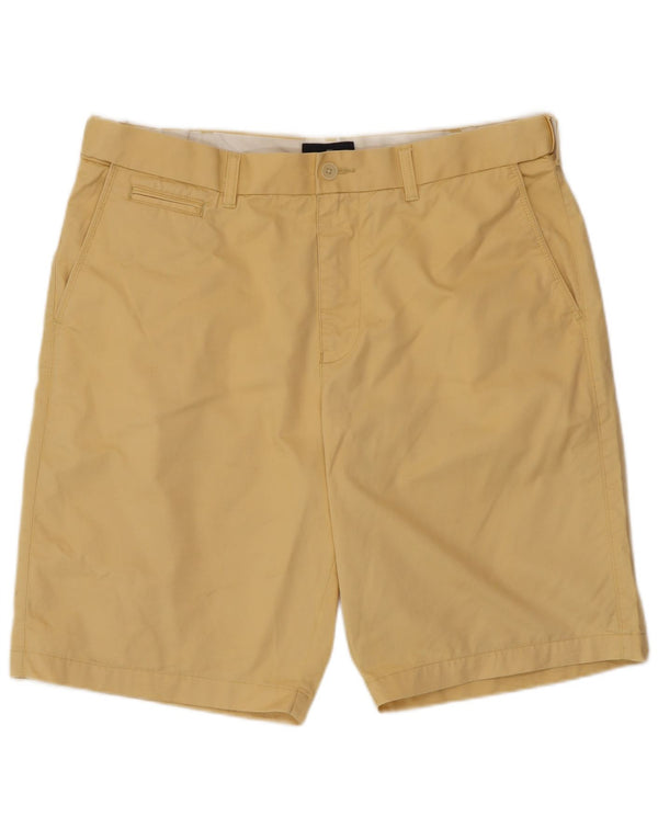 Marks & Spencer Herre Chino Shorts W36 Large Yellow Bomuld