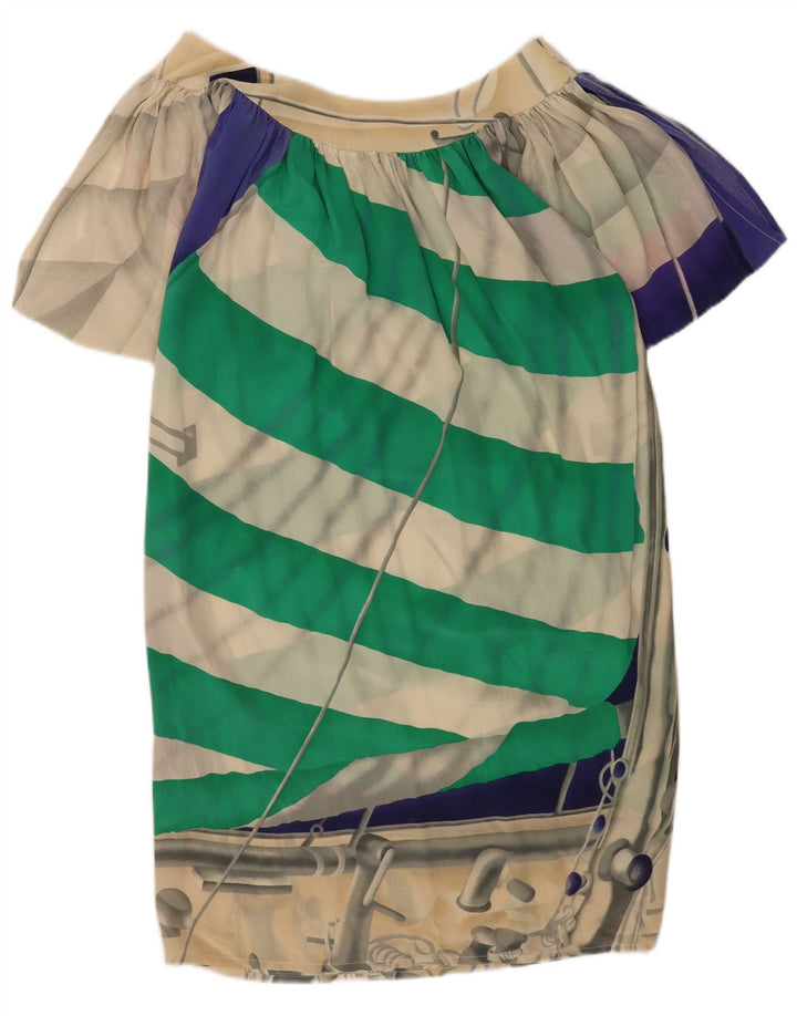 a Perla Dame Oversized Shift Dress IT 44 Medium Flerfarvet Stribet
