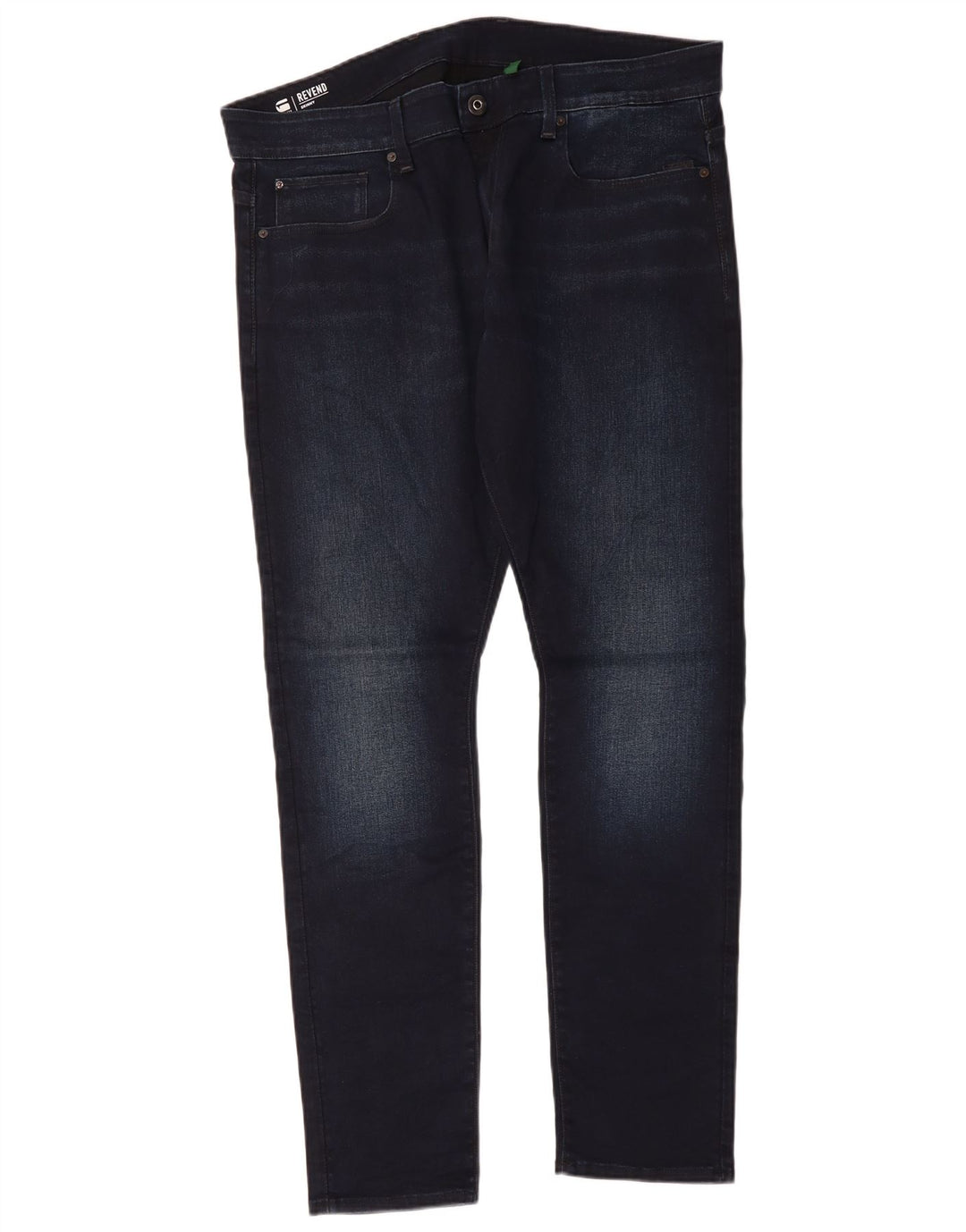 G-Star Herre Revend Skinny Jeans W38 L32 Marineblå Bomuld