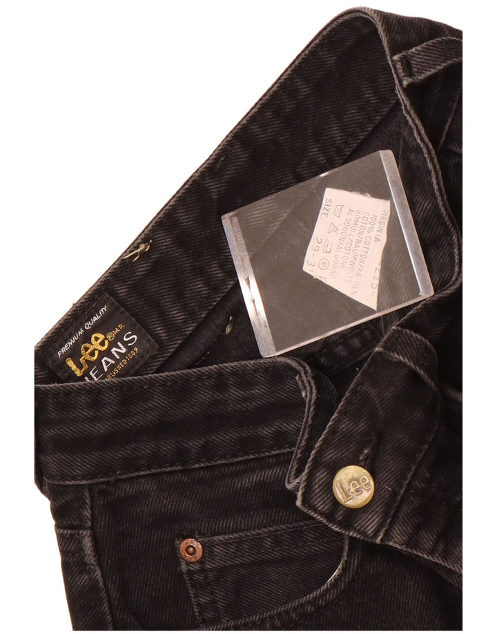 Lee Dame Virginia Tapered Jeans W29 L31 Sort Bomuld