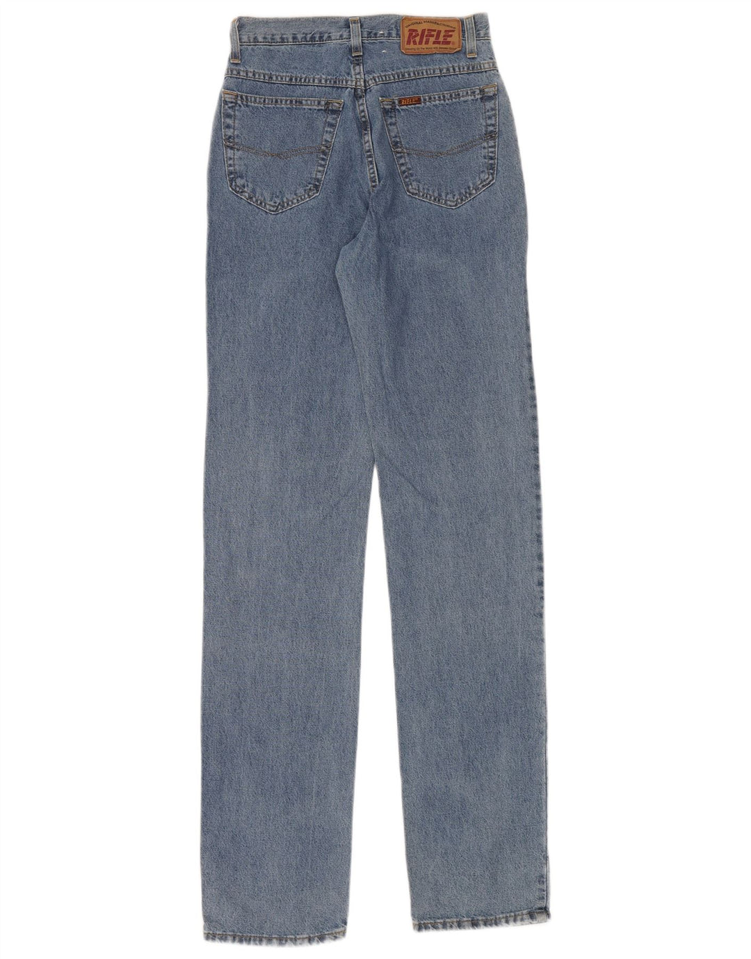 Rifle Dame Straight Jeans W28 L34 Blå Bomuld