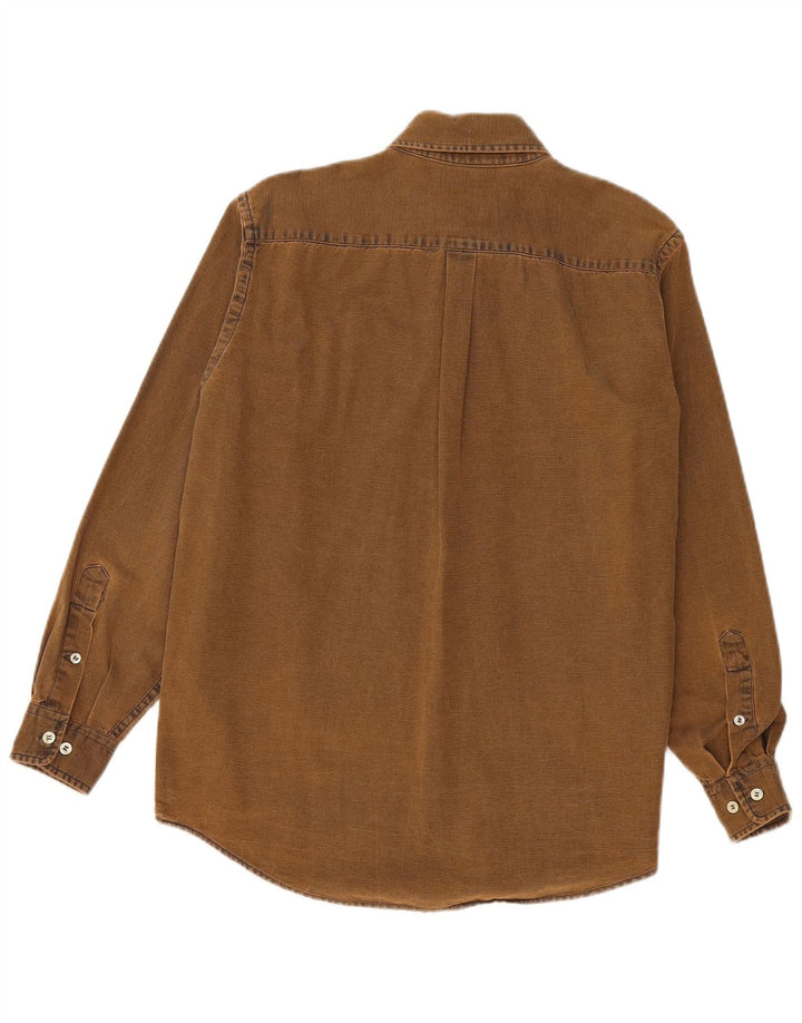 Murphy & Nye Herre Sailmakers Shirt Medium Brun Bomuld