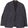 Hugo Boss Herre 2-knaps blazerjakke EU 52 XL Marineblå Uld