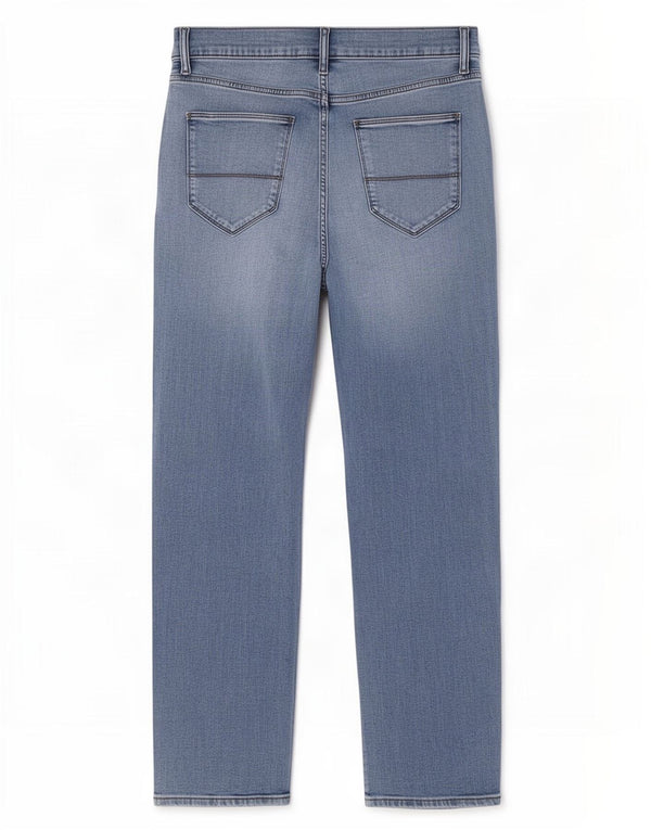 Marks & Spencer Mens Straight Jeans W32 L31 Blue Cotton