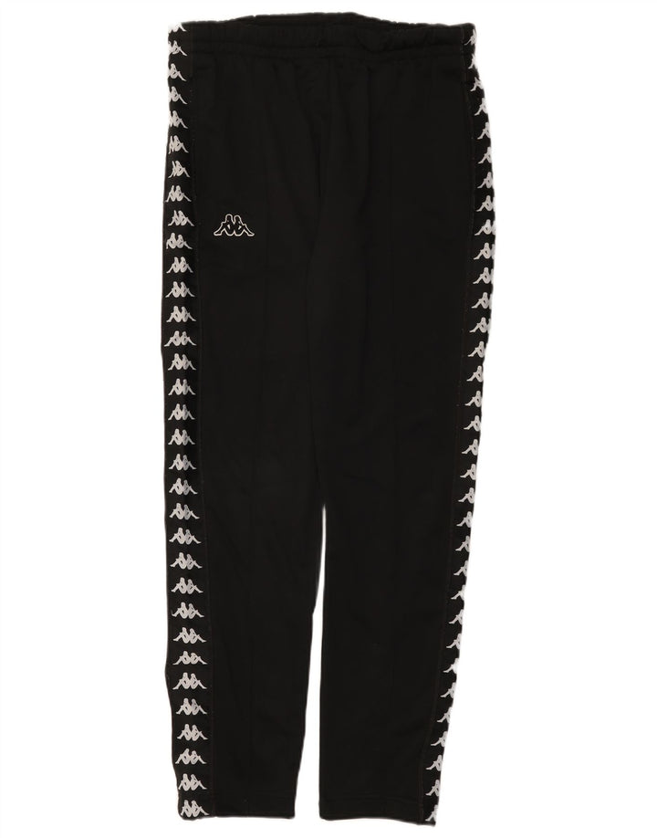Kappa Herre grafisk træningsdragt Bukser Joggers Medium Sort Polyester