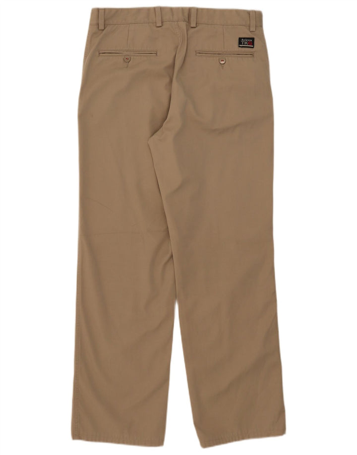 Avirex Lige Chinobukser til mænd W33 L29 Beige Polyester