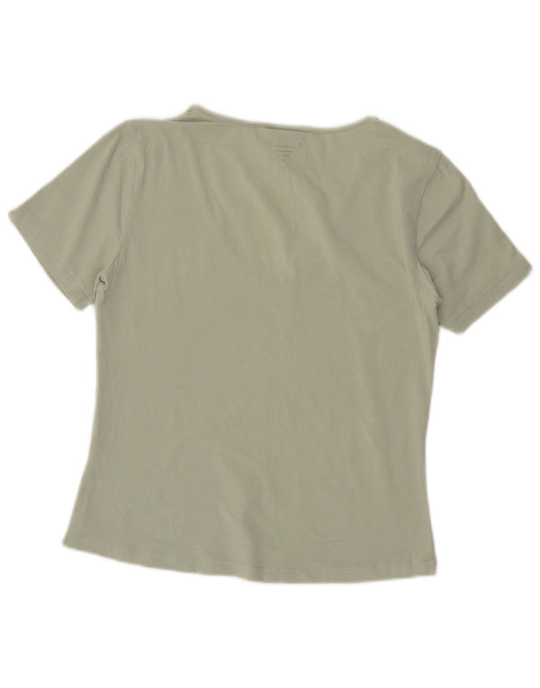 Champion Dame T-Shirt Top UK 14 Large Grøn