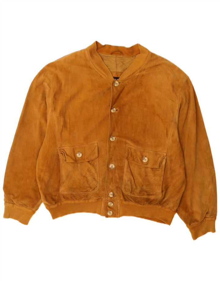 Pica Herre Ruskind Bomber Jacket IT 42 XL Beige