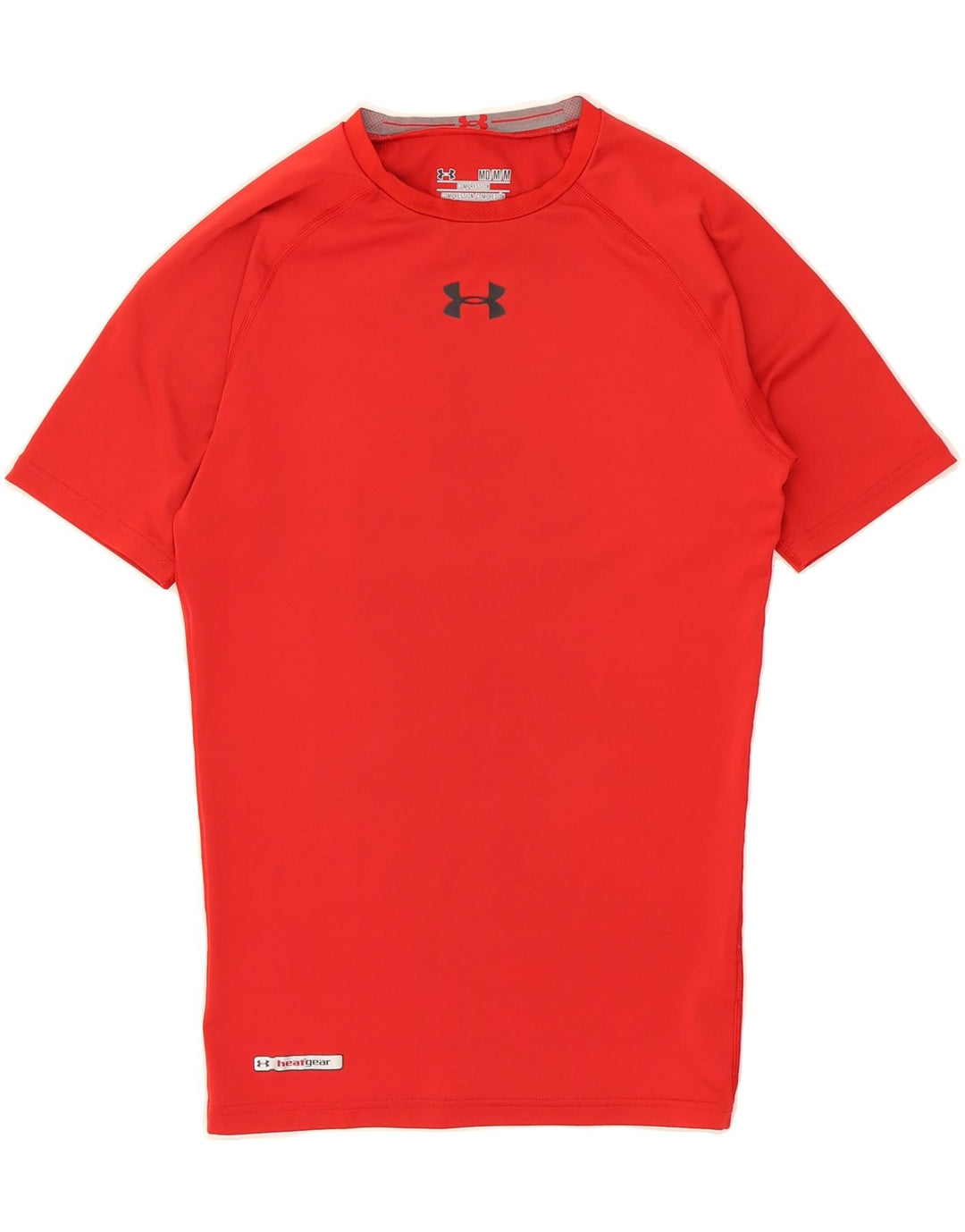 UNDER ARMOUR Womens T-Shirt Top UK 12 Medium Red Polyester Vintage Under Armour and Second-Hand Under Armour from Messina Hembry 