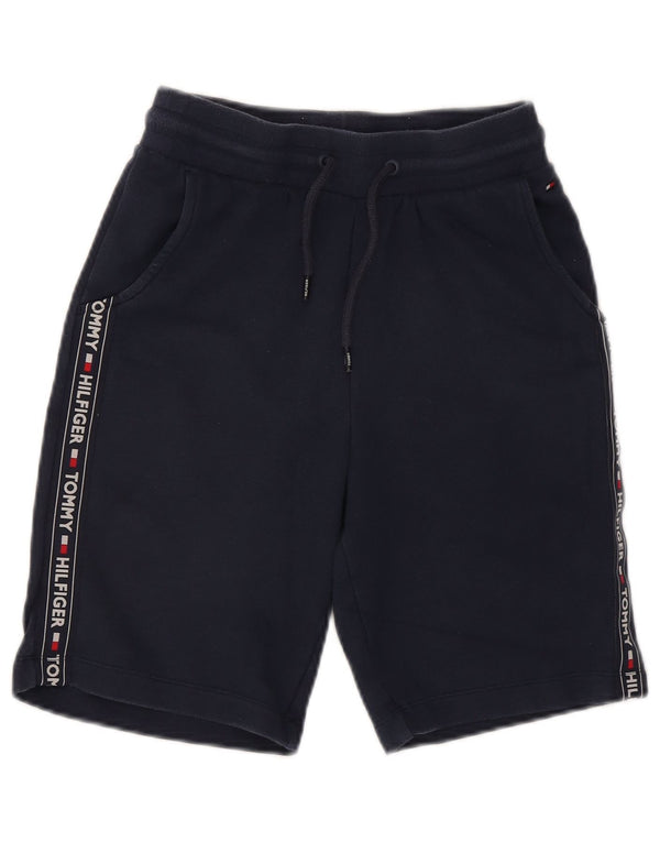 Tommy Hilfiger Herre grafiske sportsshorts Små marineblå bomuld