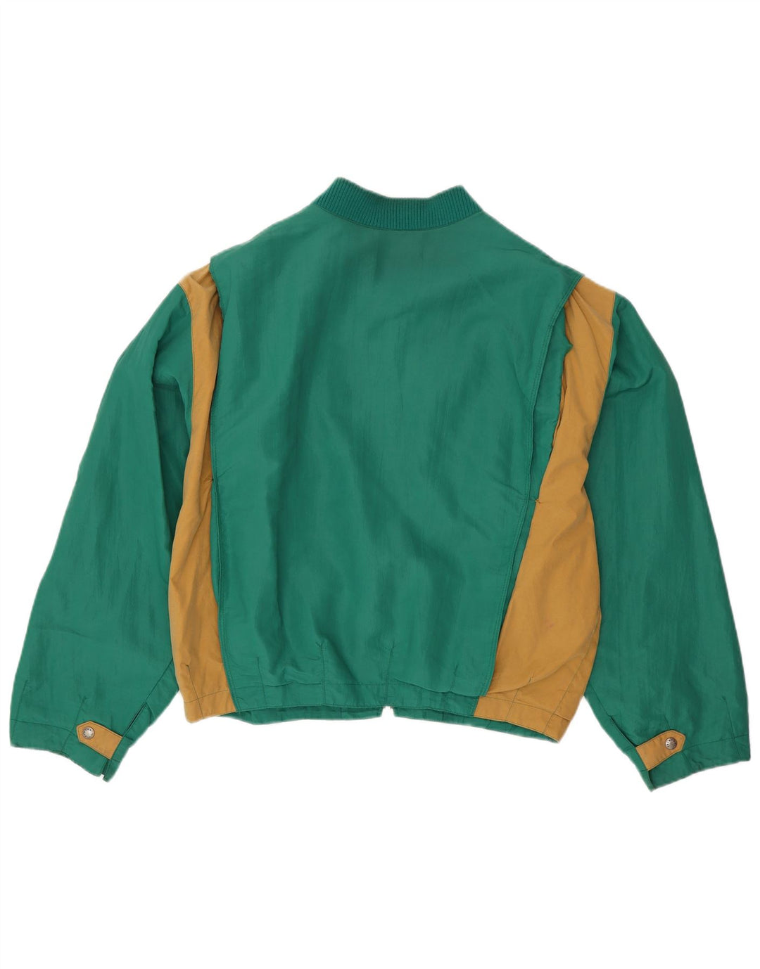 NEWTON Bomberjakke til mænd UK 42 XL Grøn Colourblock Bomuld