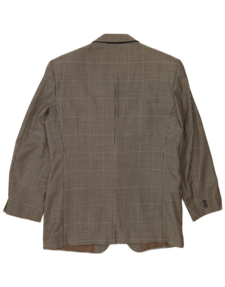 Policarpo Herre 2-knaps blazerjakke UK 38 Medium Grey Houndstooth