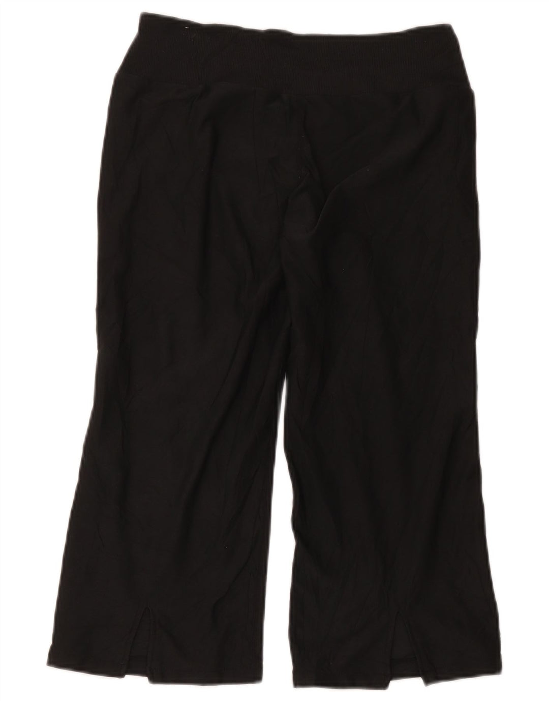 Nike Capri træningsdragtbukser til kvinder US 8/10 Medium Black Polyester