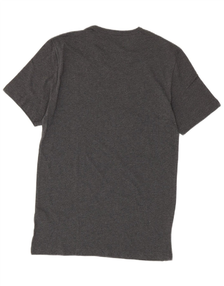 Hugo Boss Herre T-Shirt Top Lille Grå Bomuld