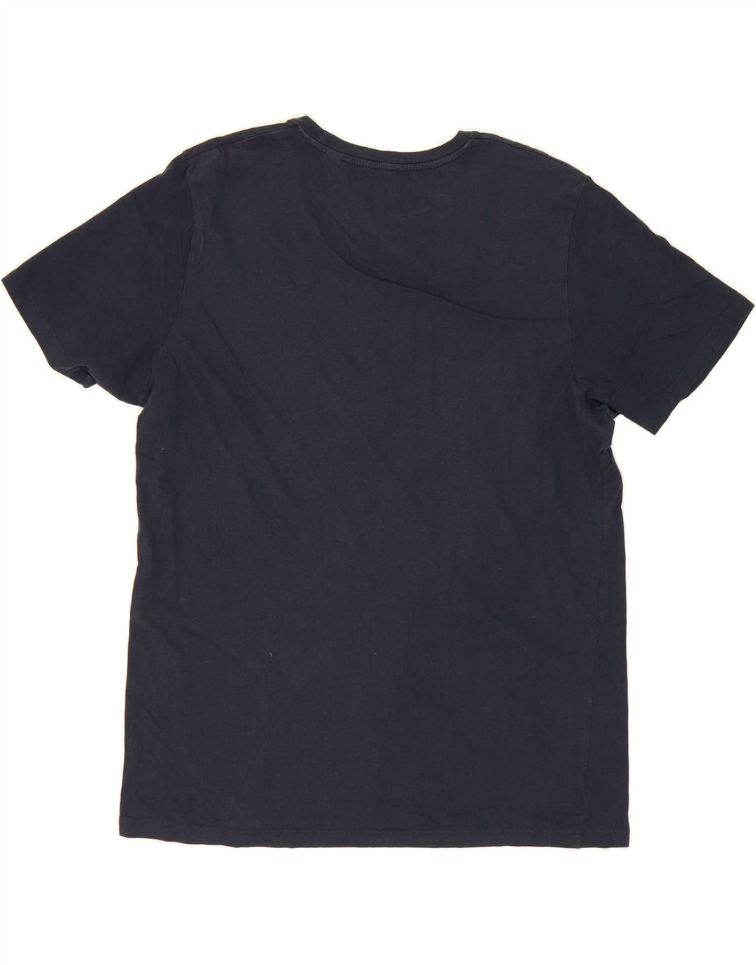 JACK & JONES Mens Graphic T-Shirt Top XL Navy Blue Vintage Jack & Jones and Second-Hand Jack & Jones from Messina Hembry 
