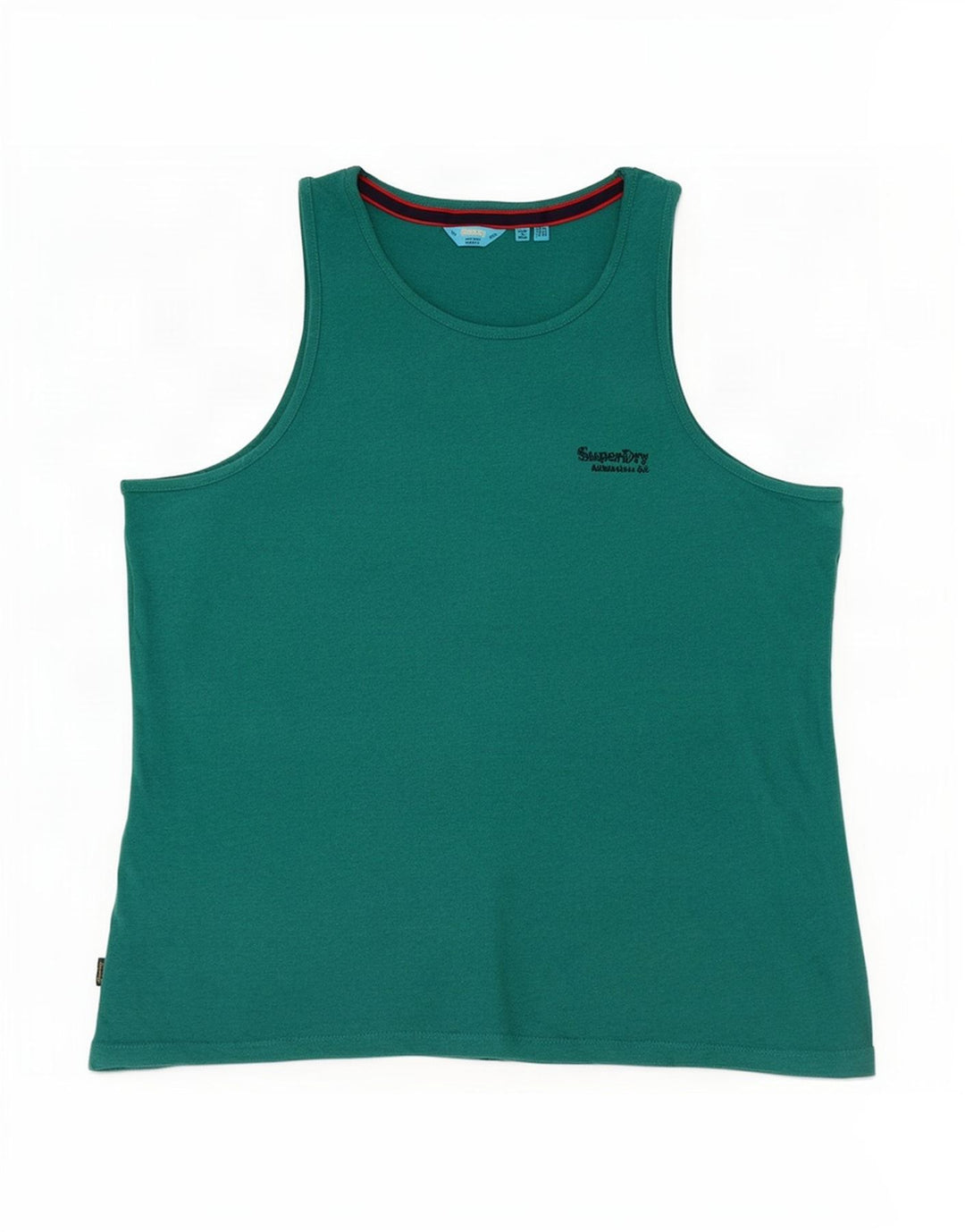 Superdry Damevest Top UK 16 Stor Grøn Bomuld