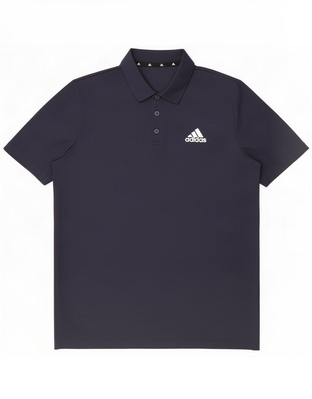 Adidas Polo Shirt til mænd Large Navy Blue Polyester