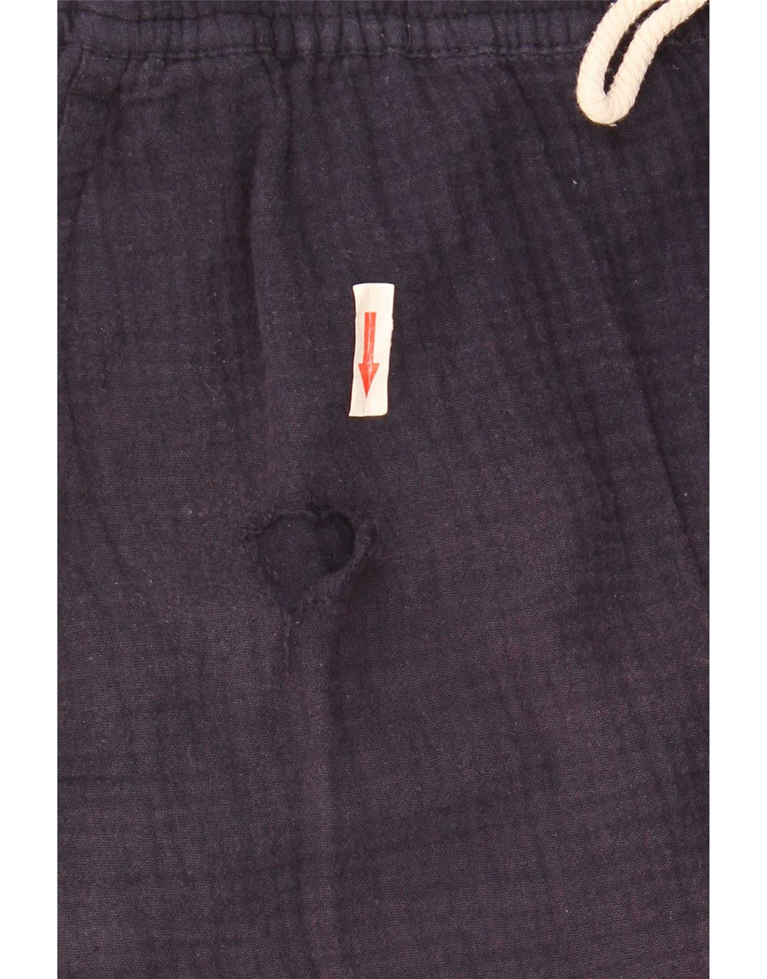 Zara Herre Sportshorts Medium Navyblå Bomuld