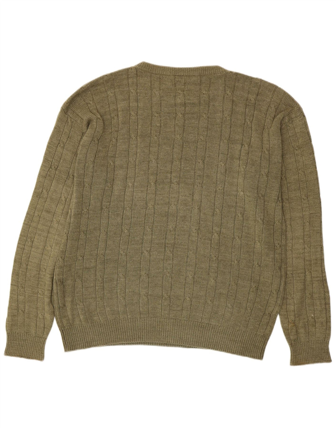 MC Gregor Herre Jumper Sweater med rund hals Medium Khaki
