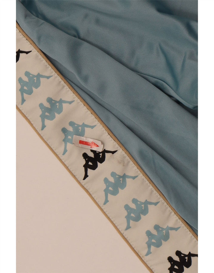 Kappa Herre grafisk træningsdragt Topjakke Medium Blue Colourblock Polyester