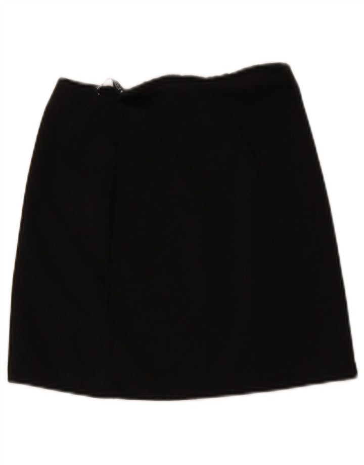 Zara Dame Mini Nederdel Small W26 Sort