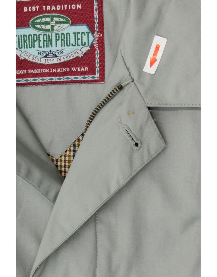 European Project Herre Bomber Jacket UK 40 Large Grå Polyester