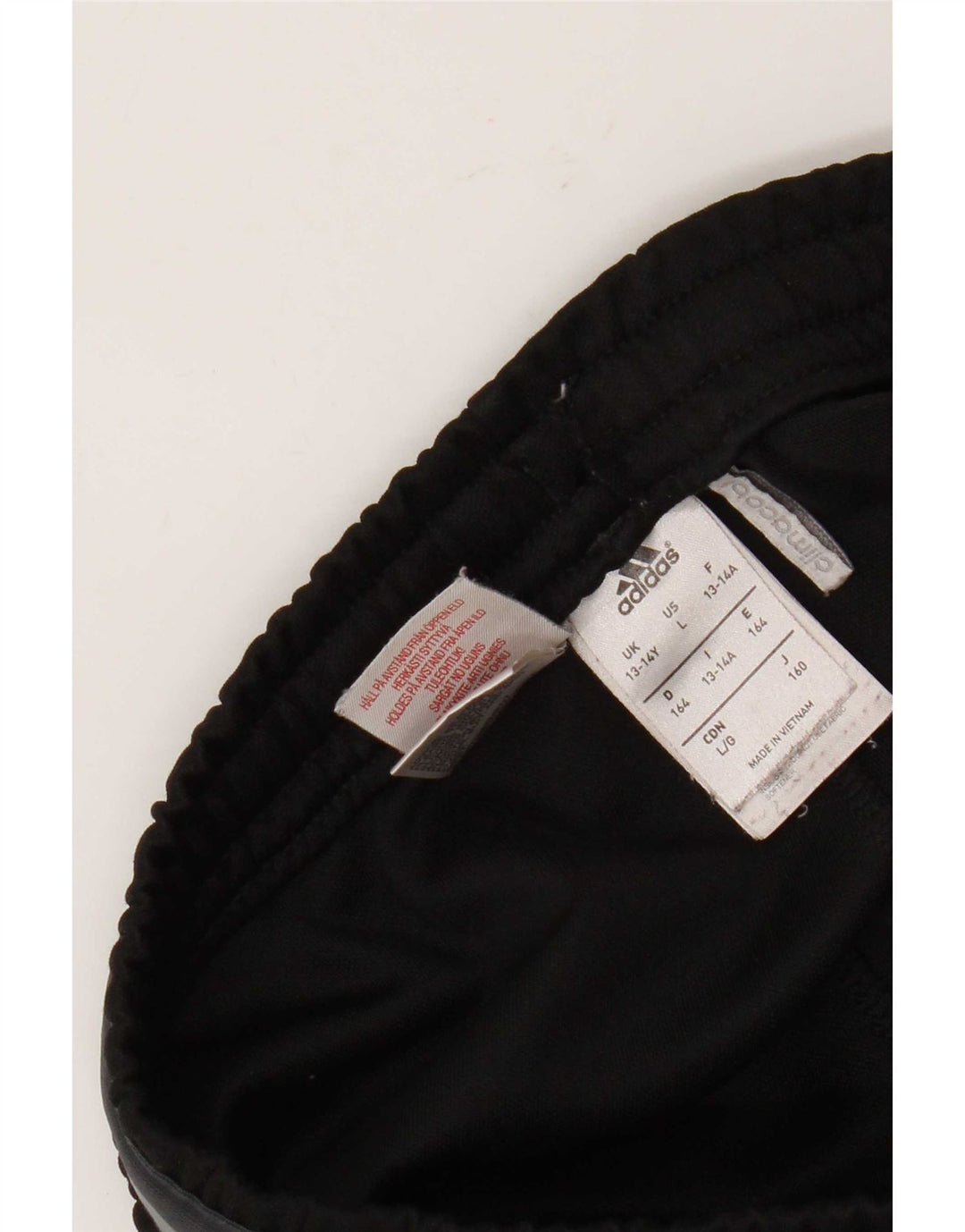 Adidas Boys Climacool Tracksuit Bukser 13-14 år Sort polyester