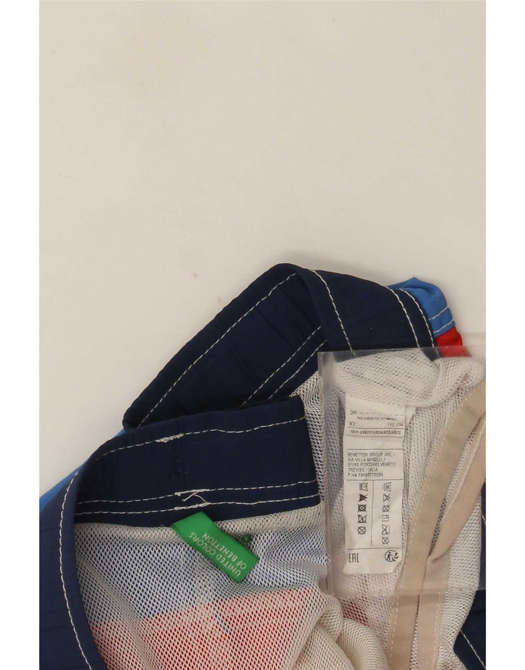 Benetton Boys Grafisk Cami Top 10-11 år XL Rød Colourblock Polyester