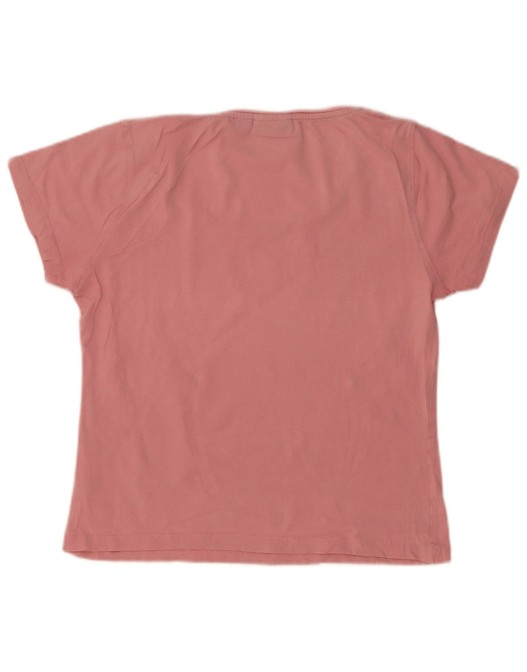 Fila Dame Grafisk T-Shirt Top UK 14 Large Pink
