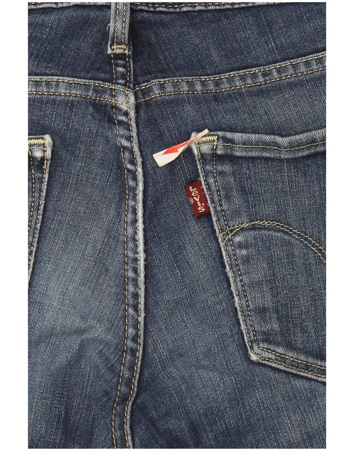 Levi's skinny jeans til kvinder W25 L32 blå bomuld