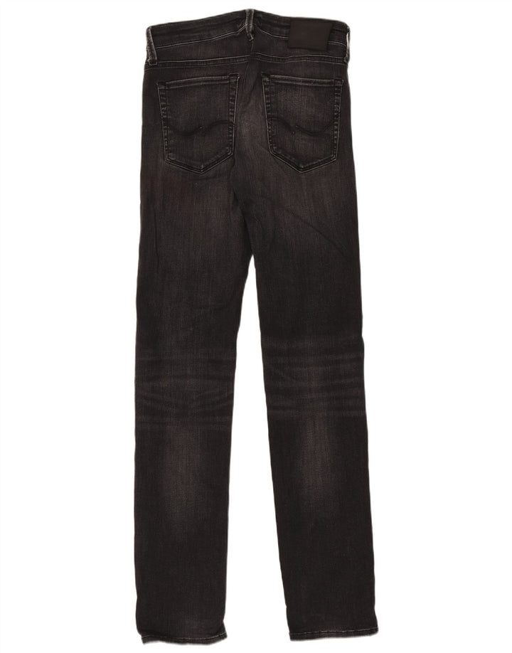 Jack & Jones Herre Slim Jeans W30 L34 Sort Bomuld