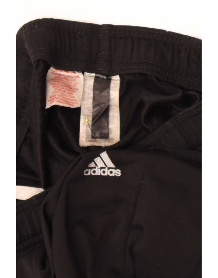 Adidas Drenge Træningsdragt Bukser Joggers 13-14 År Sort Polyester
