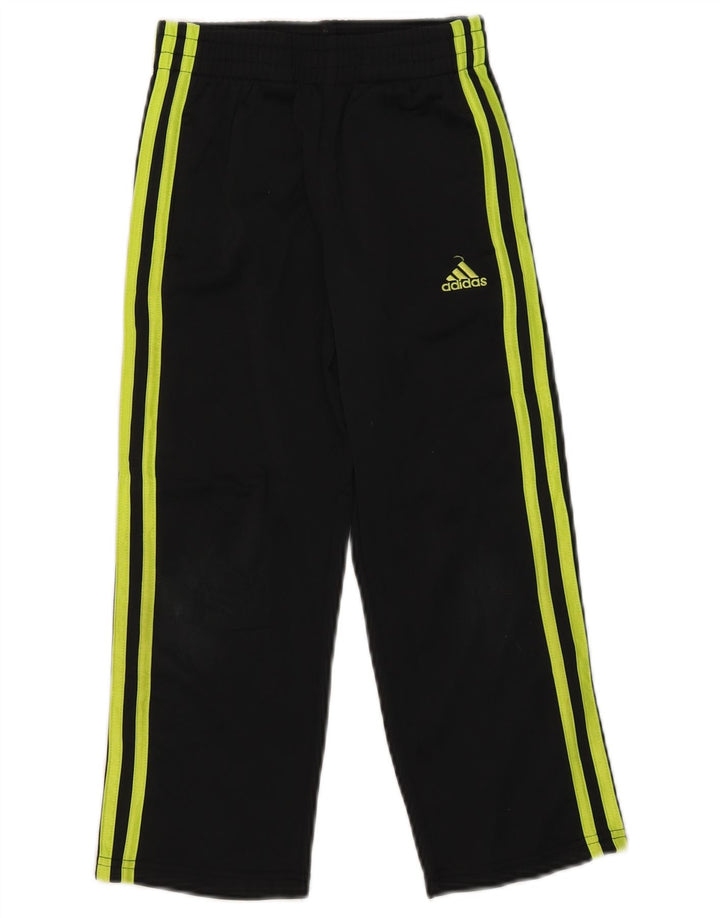 Adidas pigetræningsbukser 5-6 år sort polyester