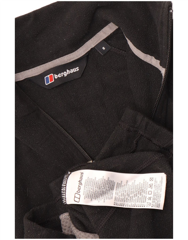 Berghaus Fleecejakke til kvinder UK 8 Lille sort polyester
