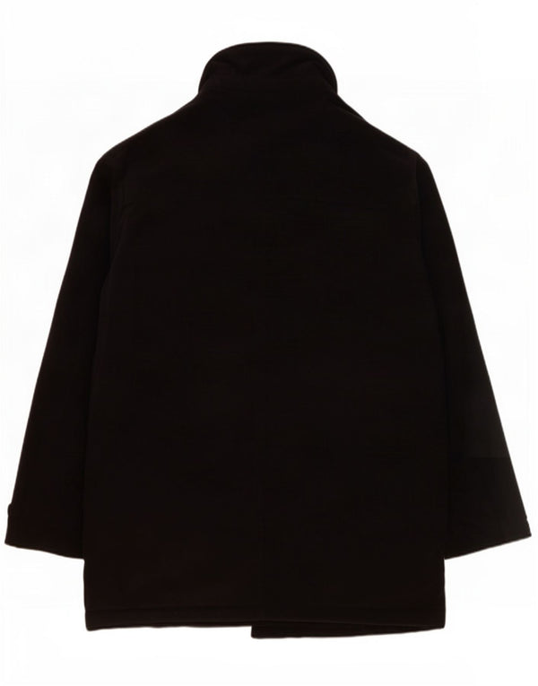 Marks & Spencer Overcoat til mænd UK 40 Large Black Polyester